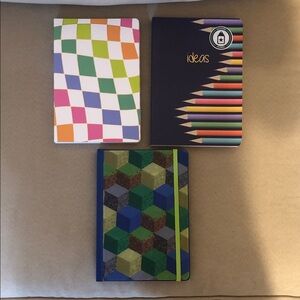 Colorful Patterned Journal Set